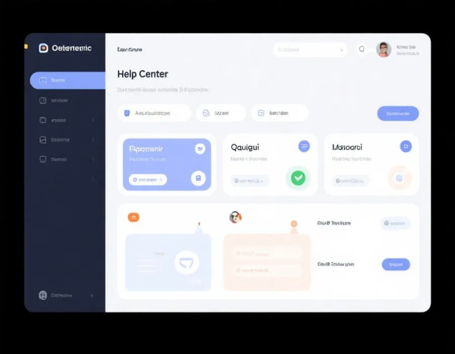 极速飞艇帮助中心界面示意图